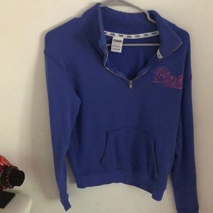 Half zip pink jacket